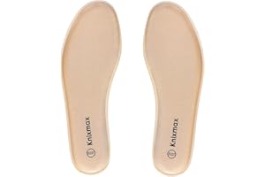 Knixmax Donna Uomo Solette in Memory Foam Inserti per Scarpe Comfort Assorbimento degli urti Imbottitura per il Supporto del Piede Suole Interne