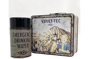 Fallout Weathered Vault-Tec Lunchlåda och flaska
