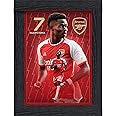 Arsenal FC Saka 23/24 Action Poster A2 Framed