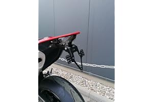 Soportes De Matrícula para GasGas SM 700 EVO GroFaTec Titular de la matrícula Gas Gas Supermoto 700 ES Enduro conversión Trasera Ajustable Titular De Marticula Motard