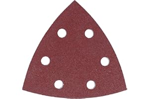 Bosch Accessories 5 Feuille abrasive F460 Best for Wood and Paint (bois et peintes, Grain G120, 93 x 93 mm, Accessoires ponceuses Delta)