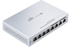 Ubiquiti Networks UniFi Switch 8 Géré Gigabit Ethernet (10/100/1000) Connexion Ethernet, supportant l'alimentation Via ce Port (PoE) Gris