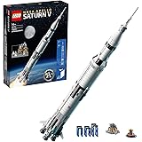 LEGO 92176 Ideas NASA Apollo Saturn V Space Rocket and Vehicles, Spaceship Collectors Building Set with Display Stand [Amazon