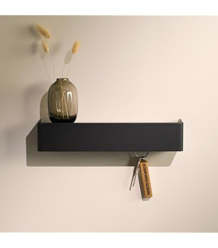 Wandgarderobe Met Plank, Wandrek Met 10 Haken En Stangen, Aan De Wand Gemonteerd Hangrek 80 X 30 X 42 Cm Voor Hal Woonkamer Slaapkamer Badkamer Industriele Stijl Wandgarderobe Met Plank, Wandrek Met 10 Haken En Stangen, Aan De Wand Gemonteerd Hangrek 80 X 30 X 42 Cm Voor Hal Woonkamer Slaapkamer Badkamer Industriele Stijl