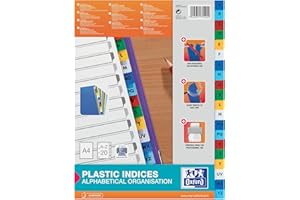 Intercalari con tacche colorate in Naturene Elba - 20 tasti alfabetici - 100204724