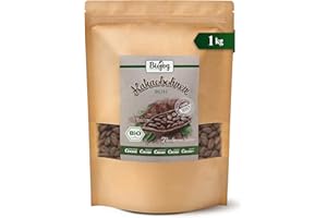 ‎BIOJOY Biojoy BIO-Ziarna Kakaowca surowe, naturalne i nieprażone (Theobroma cacao) (1 kg)