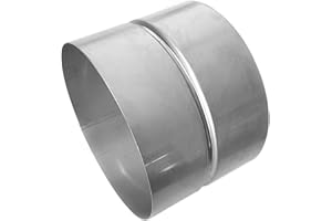 Intelmann Manchon de 80 mm en acier inoxydable (80 100 125 150 200)