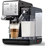 Breville One-Touch CoffeeHouse Coffee Machine | Espresso, Cappuccino & Latte Maker | 19 Bar Italian Pump | Automatic Milk Fro