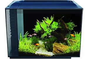 Fluval Spec XV Aquarium, mit 60L Fassungsvermögen, in schwarz, 1 Stück (1er Pack)