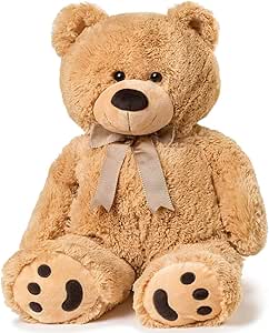 Big Teddy Bear 30 Cm Tan Amazon De Toys Games