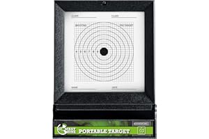 UMAREX Zielscheibe für Airsoft-Waffen, mit Kugelfang, 20 Ersatzscheiben, 178 x 175 mm