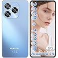 OUKITEL C50 Mobile phones 5g - Android 14 phone 24GB+128GB (1TB), 50MP+5MP Camera, 6.8" HD+ Display Phones, 5150mAh Battery&10W, Sim-Free & Unlocked Mobile Phones, FaceID/Fingerprint/GPS/OTG