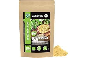 Alpi Nature Fenogreco Orgánico en Polvo 250g, Fenogreco Semillas Molidas, Semillas de Methi en Polvo
