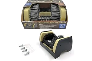 TDBS THE DUSTPAN AND BRUSH STORE Heavy Duty Door Step Boot Scraper Brush Cleaner Mat - Removes Mud and Dirt from Shoes Walking Boots Wellys/Wellingtons etc. by The Dustpan and Brush Store ®