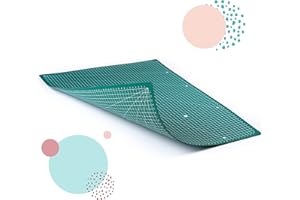 MAXKO Schneidematte A2 (60 x 45 cm), grün, Bastelunterlage schnittfest, selbstheilend, beidseitig bedruckt, metrische Einteilung - Schneideunterlage, Cutting Mat, Schreibtischunterlage