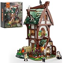 その他 FunWhole Medieval Watchtower Amazon.com: FUNWHOLE Medieval Watchtower Lighting Building