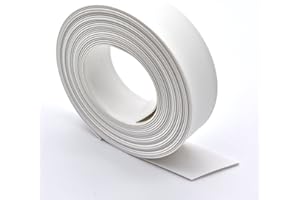 Makashop24 - Schrumpfschlauch 2:1 Auswahl: 1 Meter, rot, blau, gelb, grün/gelb grau, transparent, braun usw verschiedene Farben Ø 1,2 bis 25,4 mm (Ø 19,0 mm, weiß)