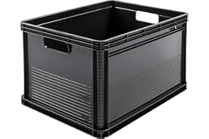 keeeper Boîtes de Transport Solides, Résistantes Aux Acides et Sans Danger pour les Aliments, Robert, Gris Anthracite