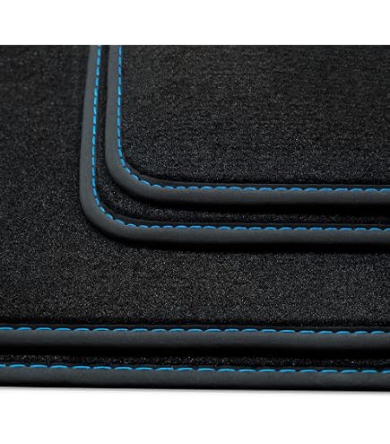 NEU Fußmatten Für BMW I3 - Premium Velours Teppich Matten Automatten Schwarz V+H