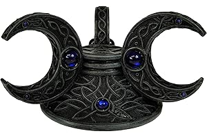 Nemesis Now Triple Moon - Soporte para Bolas de Cristal (14,5 cm), Color Gris