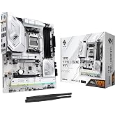 ASRock X870 Steel Legend RGB ATX Anakart AMD AM5 Ryzen 9000 ve 8000, DDR5, 5x M.2 SSD, AMD EXPO, WiFi 7