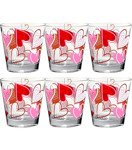 Servizio Tavola Tognana Amore 18 Pezzi - Porcellana Bianca Con Cuori Rossi, Per 6 Persone, Lavabile In Lavastoviglie - Foto 13