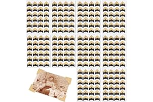 Beylos 240Pcs Self Adhesive Photo Corners for Scrap Book,Vintage Photo Corner Stickers for DIY Photo Albums Photo Walls Scrapbooks Journals Photo Stickers for Scrapbook