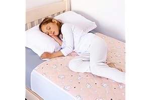 LYNMARK Alèse d'apprentissage de la propreté avec plis, protège-matelas pour une protection 100 % imperméable | Licorne | Sauveur de sauvetage pour matelas, excellent pour l'apprentissage de la propreté |