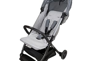 BABY IDEA babysanity Bezug Abdeckung Sitzfläche Universal für Kinderwagen in Micro Faser Farbe Grau