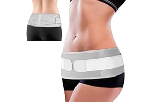 JIUFENTIAN Sciatica Belt Relieve Lower Back Pain & Sacroiliac Support Belt SI Joint Hip Support Brace for Women and Men-L