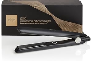 ghd Gold, Piastra Capelli Professionale per Piega Liscia e Mossa, Styler con Tecnologia Dual-Zone e Sensori Termici, Finish Morbido e Lucente da Salone, Cavo Girevole di 2.7 m