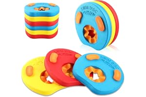 WDJLNZB Schwimmhilfe Schwimmscheiben, Schwimmflügel Schwimmhilfe für Kinder, Schwimmscheiben für Kinder und Kleinkinder 2-6 Jahre, Schaumstoff Schwimmen Arm Bands Float Set, für Schwimmbad, Pool, Strand