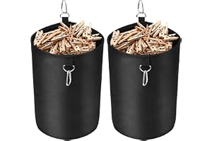 AiQInu klädnypor för utomhusbruk för förvaring av upp till 200 klädnypor för inomhus- och utomhusbruk (2 st)