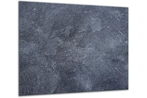 QTA - Placa protectora de vitrocerámica 60 x 52 cm 1 pieza cocina eléctrica universal para inducción protección contra salpicaduras tabla de cortar de vidrio templado como decoración Moderno