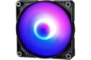 PHANTEKS SK PWM D-RGB fan - 120mm, black/white