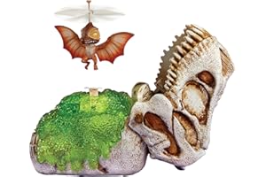 MGA ENTERTAINMENT Gross-a-Saurus GrossMos Flying Dino Czerwony - Interaktywne Zabawki z Dinozaurami dla Chłopców i Dziewczynek, dla Kolekcjonerów i Dzieci w Wieku od 6 Lat