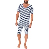 I LOVE FANCY DRESS Retro Badeanzug Kostüm – Viktorianischer Stil 20er/30er Jahre, Mit Hose & Oberteil, Größe XLarge