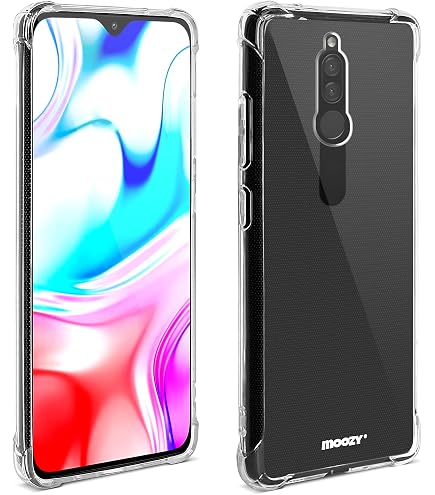 Custodia Per Redmi 8 (M1908C3IC) – Cover Sfumata TPU Morbida Viola/Blu – Antigraffio - 4
