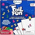 Skillmatics Art & Craft Activity - Foil Fun Letter & Number Stickers, Mess-Free Art, School Project Kits, DIY Colourful Creative Activity, Gifts for Girls & Boys Ages 5, 6, 7, 8, 9, and Up