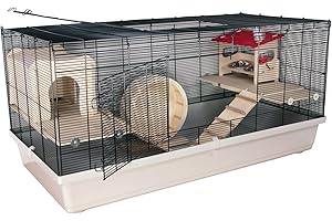 PETGARD Mäuse- und Hamsterkäfig Borneo XL Deluxe