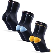 Chaussettes Thermiques DANISH ENDURANCE – 2 Paires Mi-mollet, Doublure Polaire – Semelle Anti-dérapante – Conçues Au Danemark