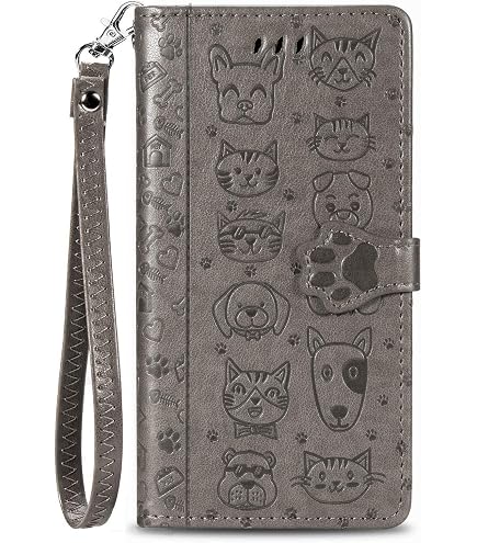 xinyunew Cover per Samsung Galaxy A32 4G + 2 Pezzi Vetro Temperato Case, Custodia Premium in PU, Chiusura Magnetica Flip Telefono Case per Samsung Galaxy A32 4G (lilla