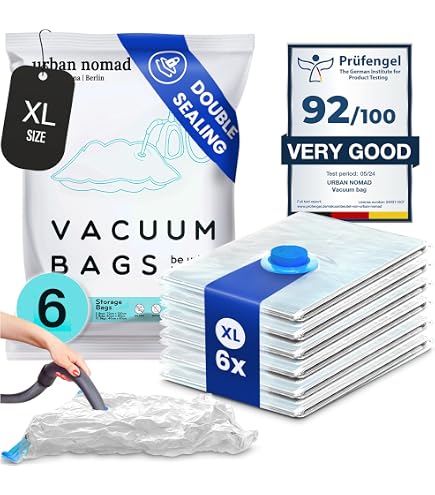 Barkleydeal Vacuüm Opbergzakken Voor Kleding - 2 Stuks - 130x74cm + 86x50cm