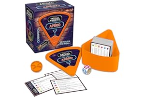 Winning Moves Trivial Pursuit Apero 12 Ans+ - Jeu Carte Enfant Apero - Jeu Quizz - Jeu de Voyage - Jeu Educatif - Cartes Educatives - Jeux Quizz