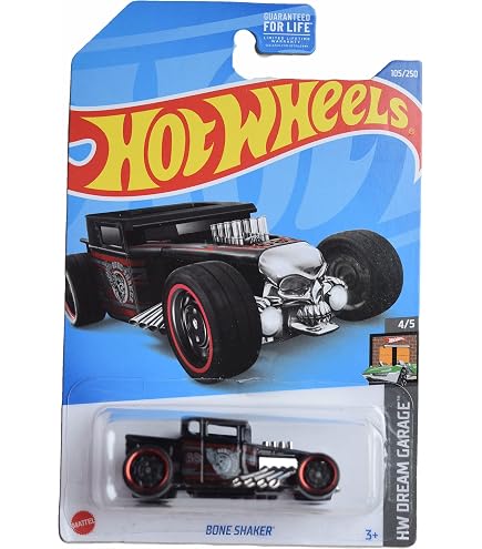 Hot Wheels Monster Trucks Reboque BONE SHAKER 1:64 - Mattel - Fabrica da Alegria
