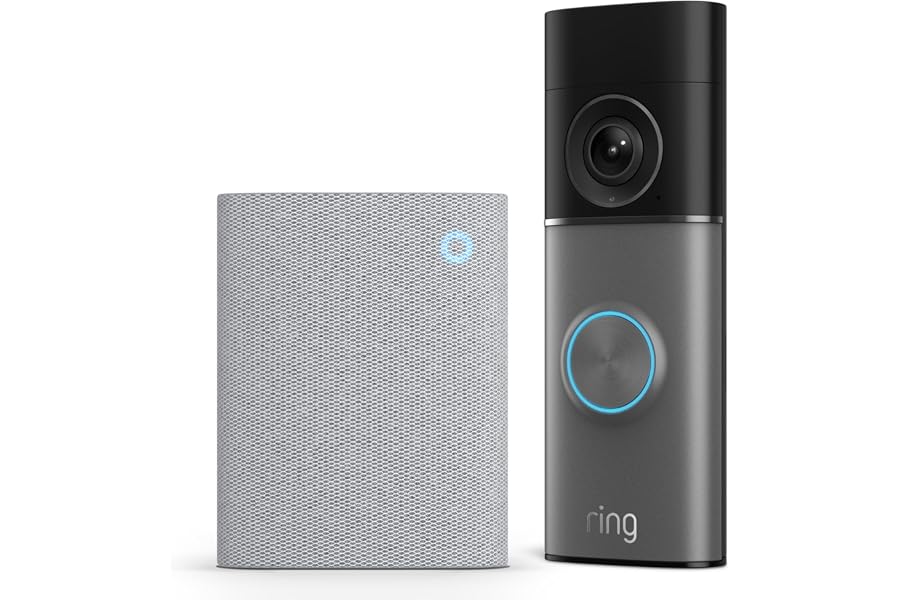 Neu: Ring Wired Video Doorbell Pro (neueste Gen.) mit Netzstecker + Chime (3. Gen.) | Videotürklingel-Kamera | Retinal 4