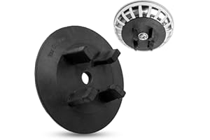 YOUR DAY MATE Joint de Rechange, 1 Pièce, Compatible avec Les Siphons IKEA ATLANT et DOMSJÖ, Panier en Caoutchouc, Noir, À Visser sur Le Panier, Joints de Bouchon d'Évier, Réparation de Bouchons Éviers Lavabos