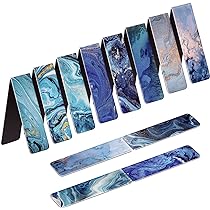 12 Segnalibri Magnetici Con Frasi Ispiratrici - Colorati, Per Lettura, Regalo Per Studenti E Amici - Foto 3