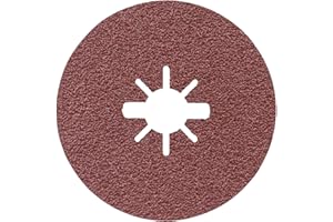 BOSCH ACCESORIOS Bosch Professional Expert - Discos de lija de fibra (para metales, X-LOCK, R444, Ø115 mm, grano 36, diámetro del orificio: 22,23 mm)