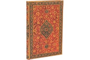 PAPERBLANKS Layla (Persian Poetry) Midi Lined Hardback Journal (Elastic Band Closure)